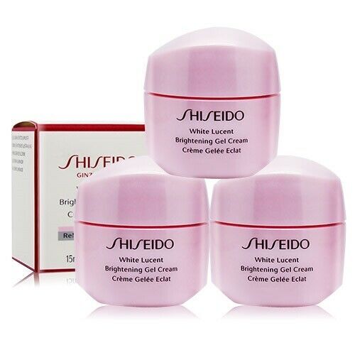 Shiseido White Lucent Brightening Gel Cream Ginza Tokyo Japan 15ml*4 = 60ml - Picture 3 of 3