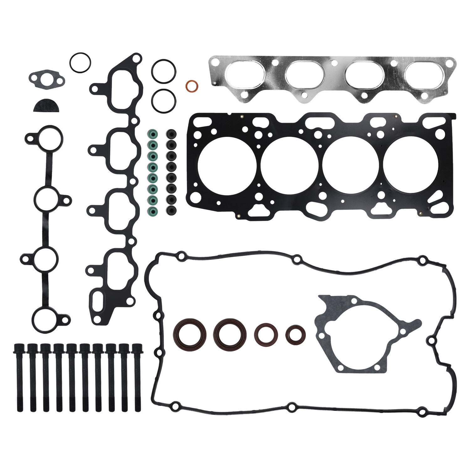 Head Full Gasket Set w/ Cylinder Bolts For Chevy Silverado GMC Sierra 5.3L 4.8L