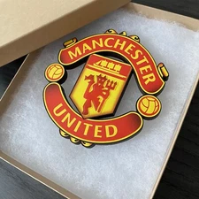 Manchester United wood ornament