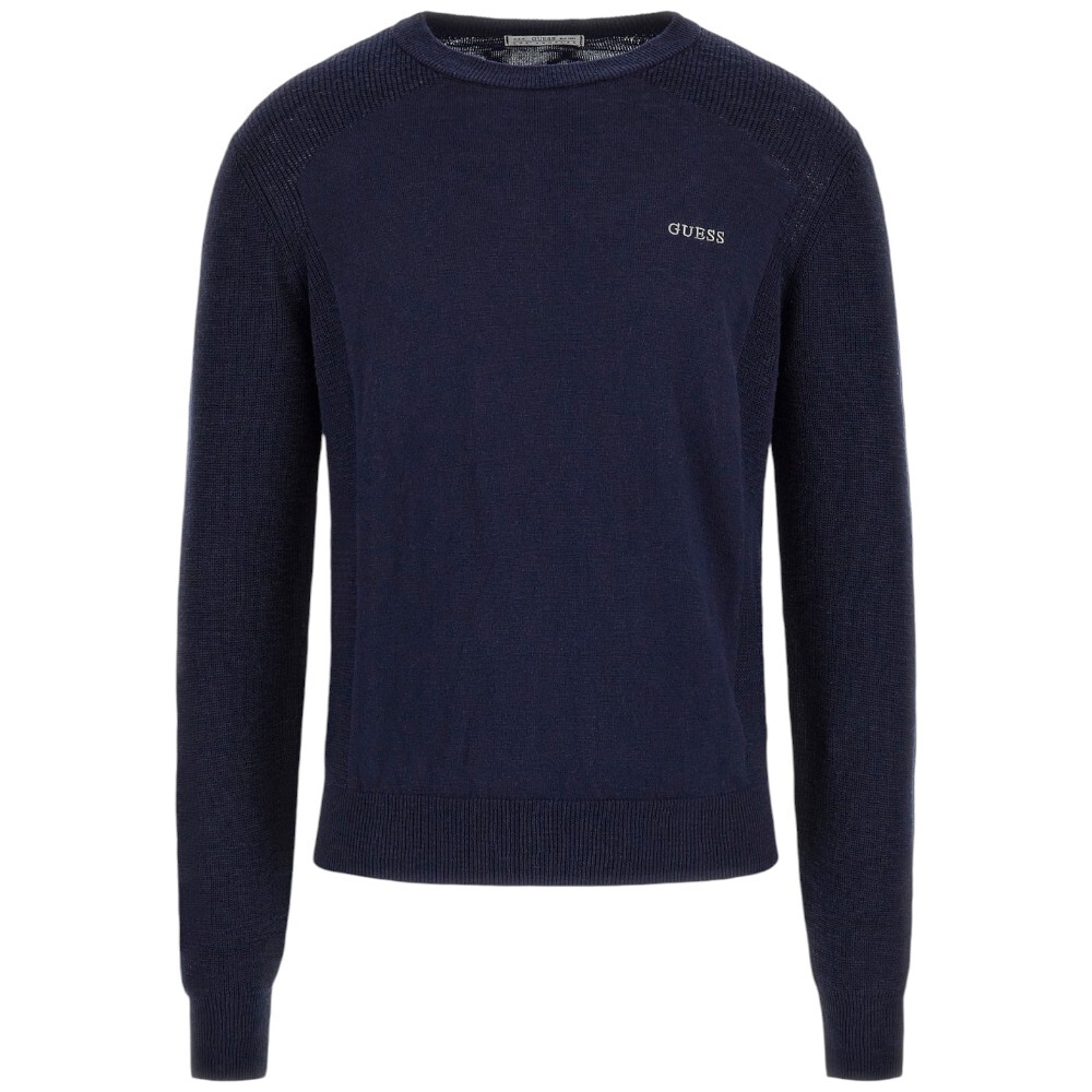 Пуловер Guess da uomo maglioncino синего цвета Denys M4YR15 Z3FD1 21990₽