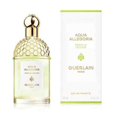 Guerlain Aqua Allegoria Nerolia Vetiver Eau de Parfum Spray   4.2 oz New Sealed
