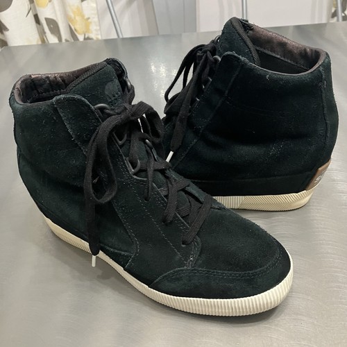 Sorel Women's Size 8.5 Ankle Boots Out N About Waterproof Black High Top Lace Up - Bild 17 von 17