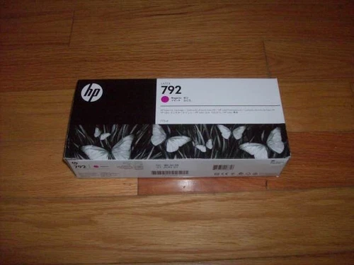 2021 GENUINE HP 792 MAGENTA LATEX CARTRIDGE CN707A DESIGNJET L26500 L28500 210