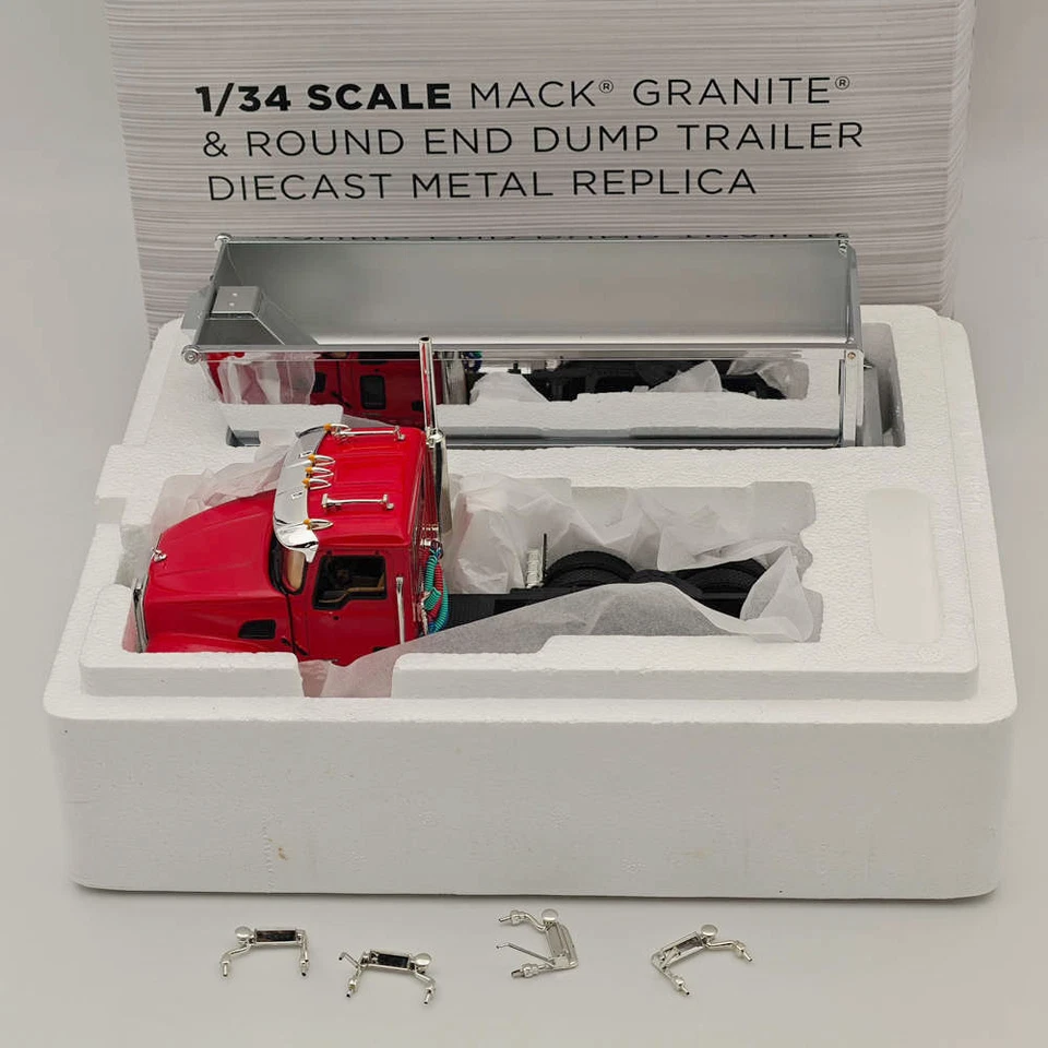 Primer camión modelo Diecast de granito y extremo redondo Mack 1/34 #4181 Foto 4 de 4