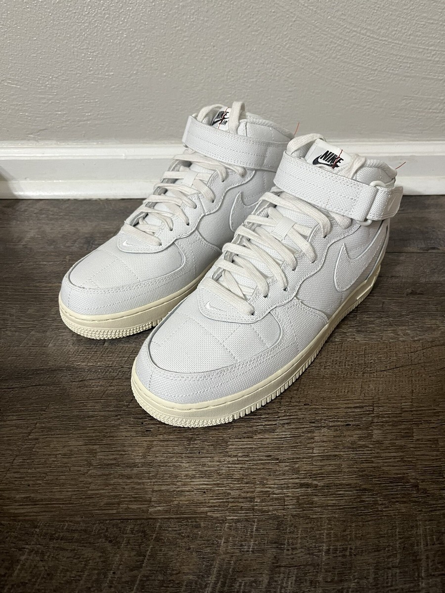 Nike Air Force 1 07 Mid LX Summit White Sneaker Women's Size