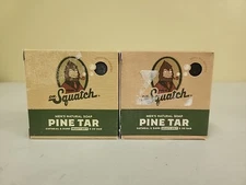 Lot Of 2 Dr. Squatch Pine Tar Men's Natural Soap - 5 oz