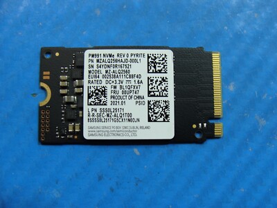 Lenovo E15 Gen 2 Samsung 256GB M.2 NVMe SSD Solid State