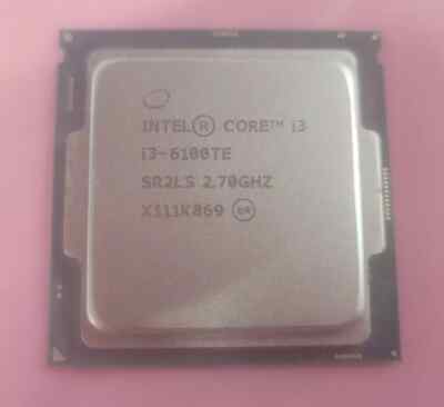 INTEL CORE i3-6100TE SR2LS 2.70GHz tested and working cpu core 