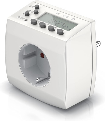 Digitale Zeitschaltuhr, Weekly Digital Timer, Minutengenau, Lcd-Display, 3680W, 