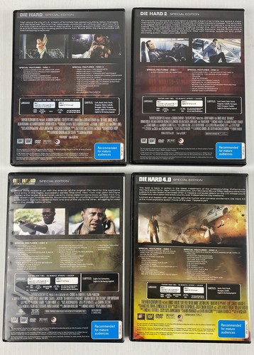Yippee-Ki-Yay Edition Die Hard Quadrilogy DVD Bruce Willis region 4 - Picture 3 of 5