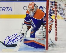 Olivier RODRIGUE Signed 8x10 Photo! Edmonton OILERS- BAKERSFIELD GOALIE! W/COA
