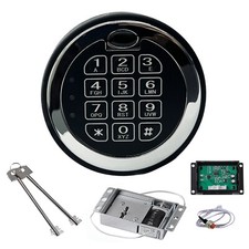 Repuesto de cerradura de seguridad electrónica Mesa MSL500 con bloqueo de solenoide y anulación 2 llaves