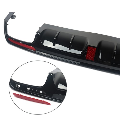 F1 Style Rear Bumper Diffuser Lip Fit Mercedes Benz W222 S400 S500 S550 2013-17 - Picture 9 of 15