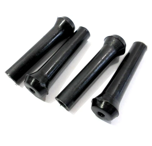 INNER DOOR LOCK PULL KNOB BLACK SET 4pc FIT NISSAN DATSUN 510 1600 620