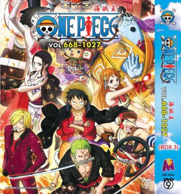 ONE PIECE TV Series DVD BOX 3 (Episodes 668-1027) Region All | eBay