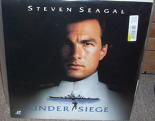 UNDER SIEGE steven seagal, tommy lee jones - LASERDISC SEALED -