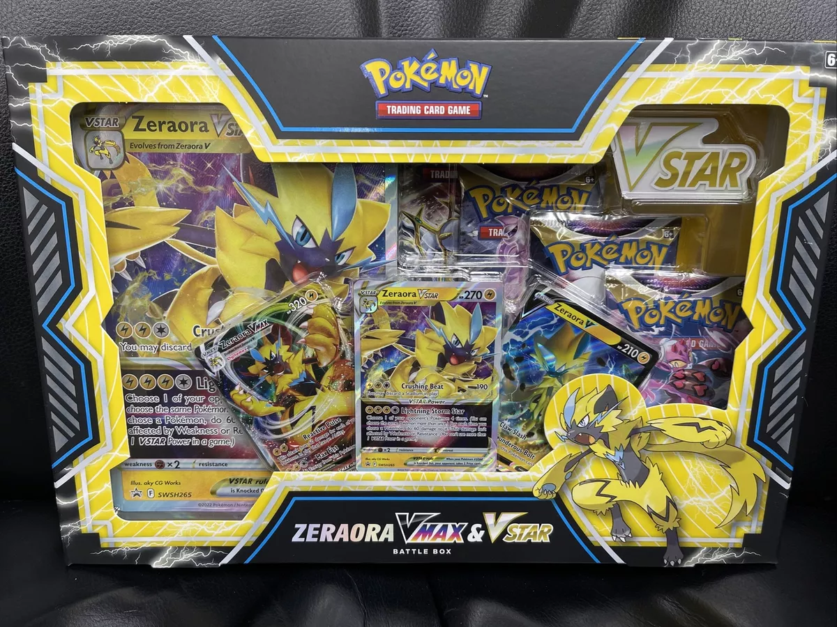  Pokemon TCG: Deoxys VMAX VSTAR Battle Box : Toys & Games