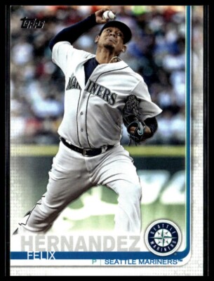 2019 Topps 699 Felix Hernandez Seattle Mariners Advanced Stats 108/150