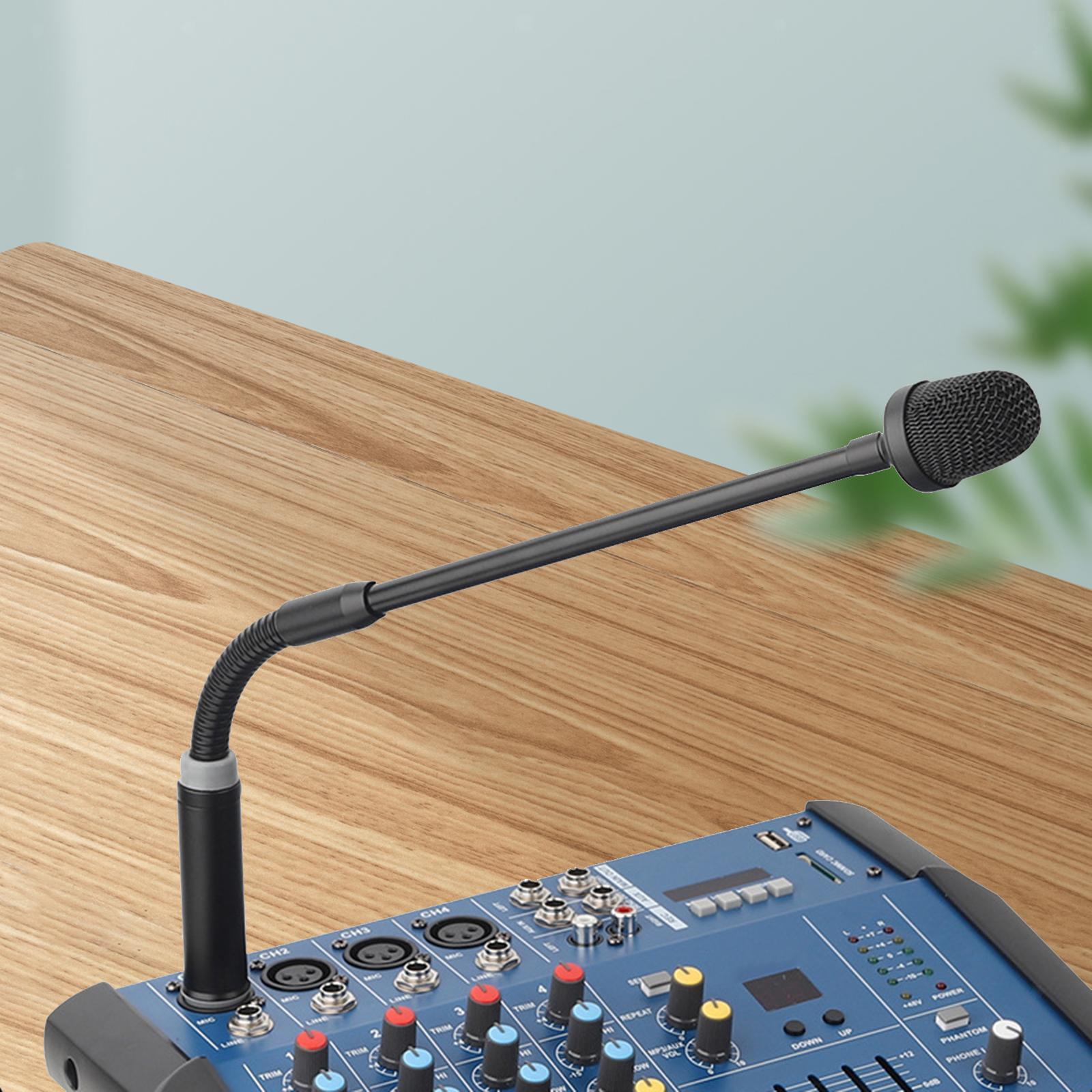 3 Pin Male Flexible Small Diameter Easy to Adjust PC Mic