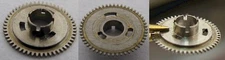 LeCoultre 916 watch movement part: alarm wheel #7288 h=1.45 mm