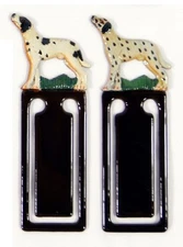 Hand Painted Dalmatian Dog Bookmarks (Set of 2) 962D-F
