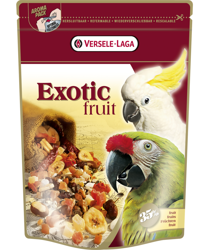 Versele Laga Exotic Fruit Mix Premium grains, seeds & fruit mix 600g