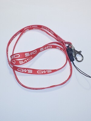 Schlüsselanhänger Badge Lanyard um Hals geflochten CWS