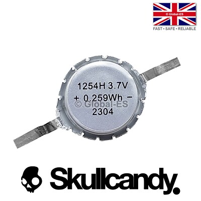 Skullcandy Push Active TWS kabelloser Kopfhörer Akku - 1254H 3,7 V 70 mAh
