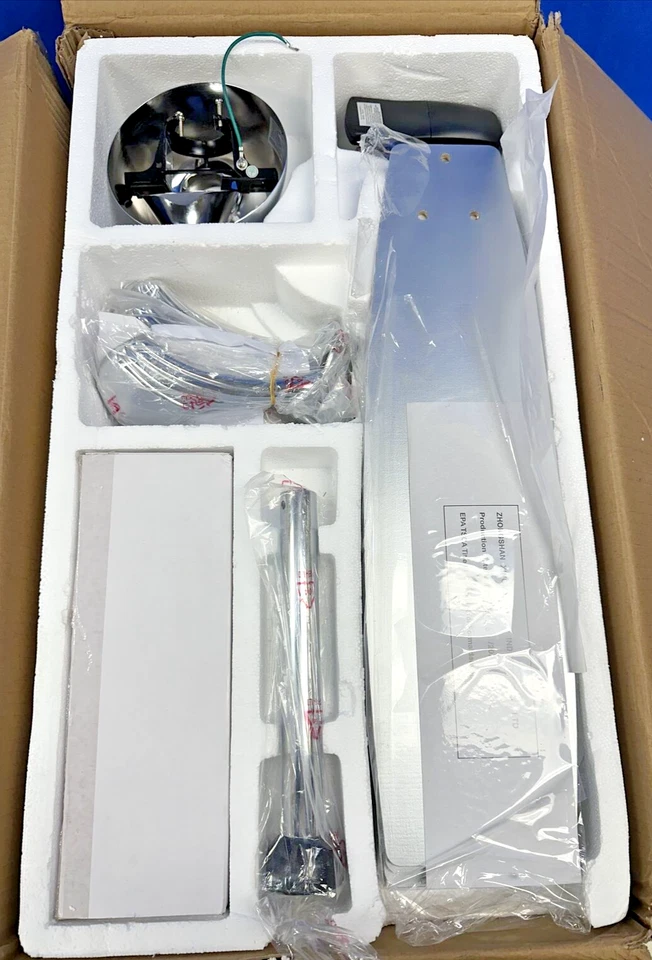 Parrot Uncle - Zuniga 52 In Mount Crystal Chandelier Ceiling Fan Remote - Image 3 of 4