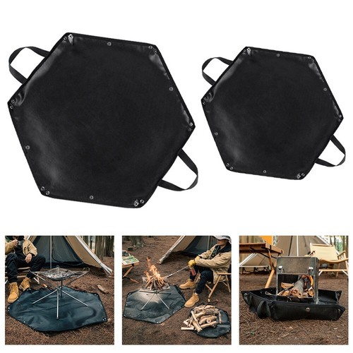Hexagonal Grill Mat for Charcoal BBQ Safeguard Your Deck from Fire Hazards eBay