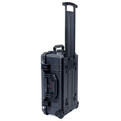 Black Pelican 1510 case with padded dividers (Grey) & mesh lid