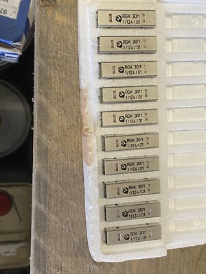 10X RFT Relay Reed RGK-30/1 1/124/01 24V 1 Normally Open