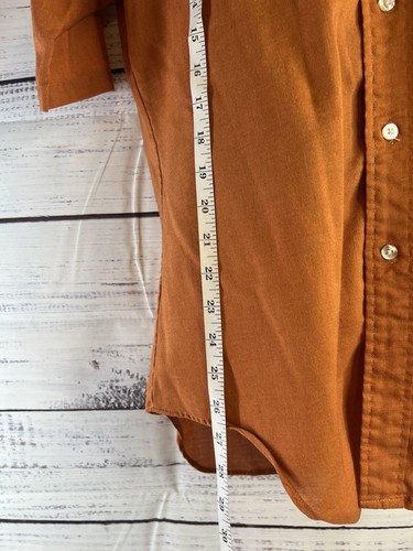 Vtg 50s McGregor Sports ScotSet Collar Button Shirt 15-15.5 Texas Longhorn RARE - Picture 10 of 10