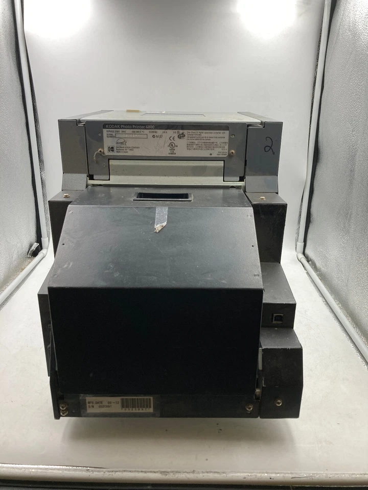 Kodak Digital Photo Thermal Printer 6800 With Power Cord 19362 Prints - Image 3 of 4