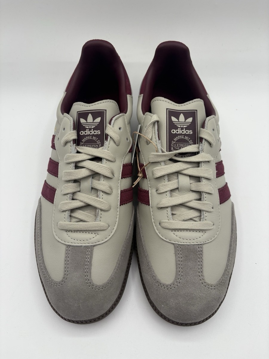 Size 10 - adidas Samba OG Putty Grey Maroon for sale online