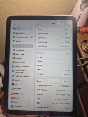 Apple iPad 11th Gen. 2025 128GB, Wi-Fi, 11'' Blue A3354