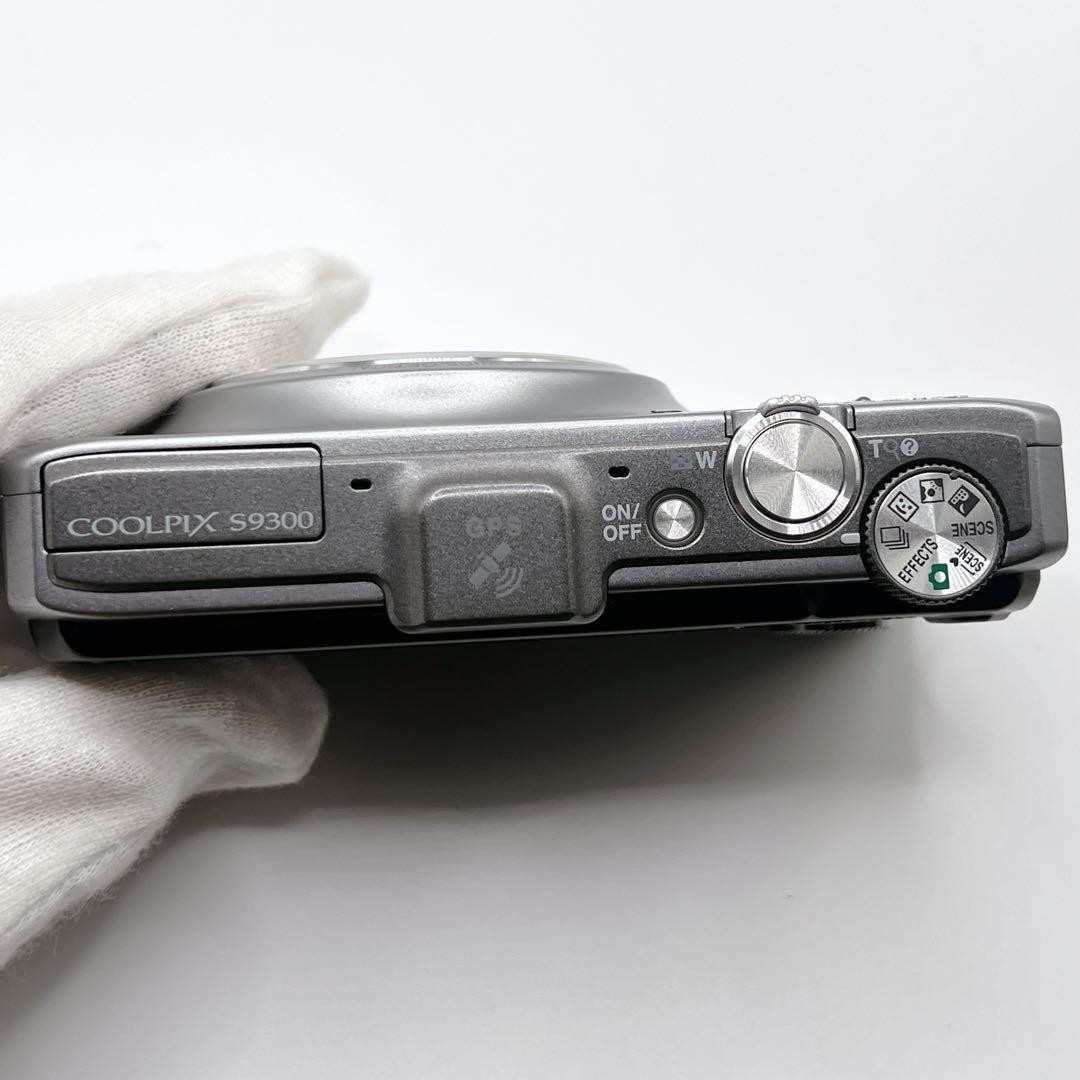 TOP MINT] Nikon COOLPIX S9300 16.0MP Compact Digital Camera Silver