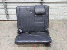 15-20 Gmc Yukon Xl 3rd Row Rear Seat Assembly Black Leather Left Driver Side Oem