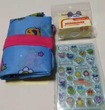 Tamagotchi Acrylic Eco Bag  Phone Rubber Charm Set MIB