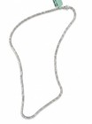 New 14k white gold 10 CARAT DIAMOND LAB GROWN TENNIS necklace — photo 5