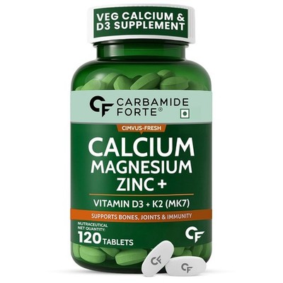 Carbamide Forte Calcium Vitamin D3 K2 Tablets 120   Bone & Joint Support