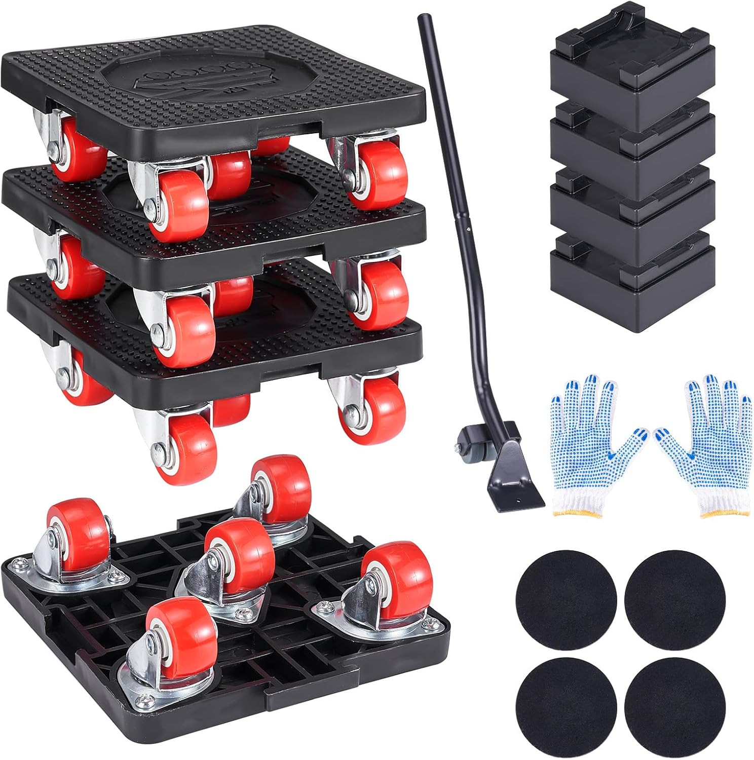 Sollevatore Mobili Smart-Move - Sistema Penta-Wheel 360° Ultra-Smooth
