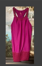 Prana Womens Size XL Magenta Color Bathing Suit Swim Dress Beach Cover Up