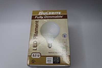(1-Pk) Bulbrite LED Filament Bulb 8.5 W 800 Lumens 120V 776899