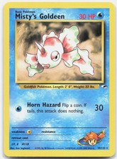 Misty's Goldeen (30) Rare Gym Heroes G1 Water Unlimited 030/132 2000 LP on eBay