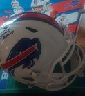 Josh Allen Bills Autographed Signed Helmet With Incredible Display - Beckett — photo 1