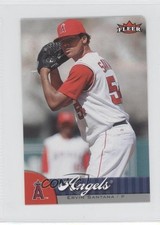 2007 Fleer Mini Die-Cut Ervin Santana #183 09o4
