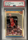 1988 FLEER ALL-STAR #120 MICHAEL JORDAN PSA 8