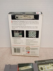 Chessmaster (Nintendo Entertainment System, 1990) nes cib