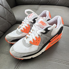 Zapatillas deportivas para hombre Nike Air Max 90 Total Orange CW5458-101 colorblock